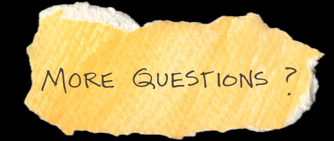 more questions?